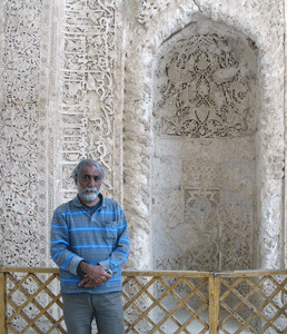 حمیدرضا خزاعی، مسجد جامع ابرکوه یا ابرقو