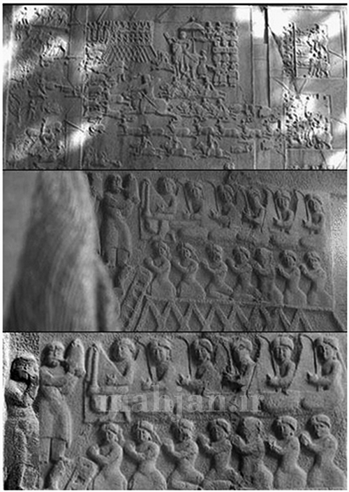 سنگ نگاره های تاق بستان سنگ نگاره های تاق بستان