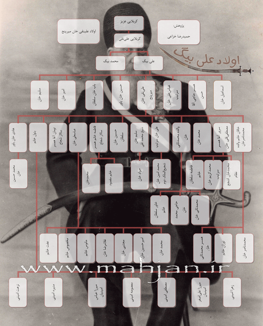 اولاد علینقی خان میر پنج شجیع الملک