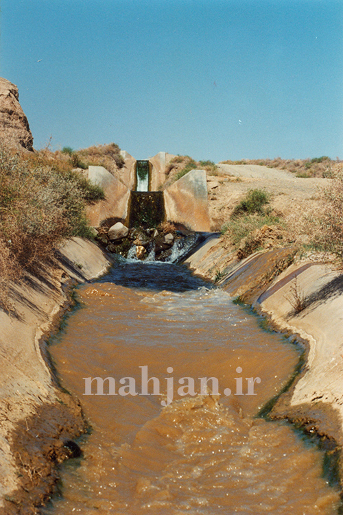محل پیوستن آب تیره به جریان اصلی بلده، عکس از: حمیدرضا خزاعی