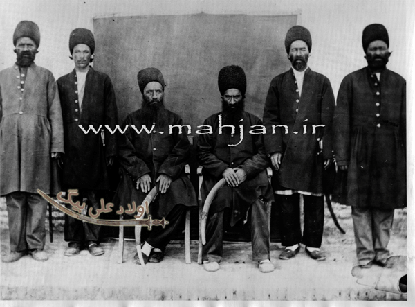 علی نقی خان میر پنج و عباس علی خان سرتیپ